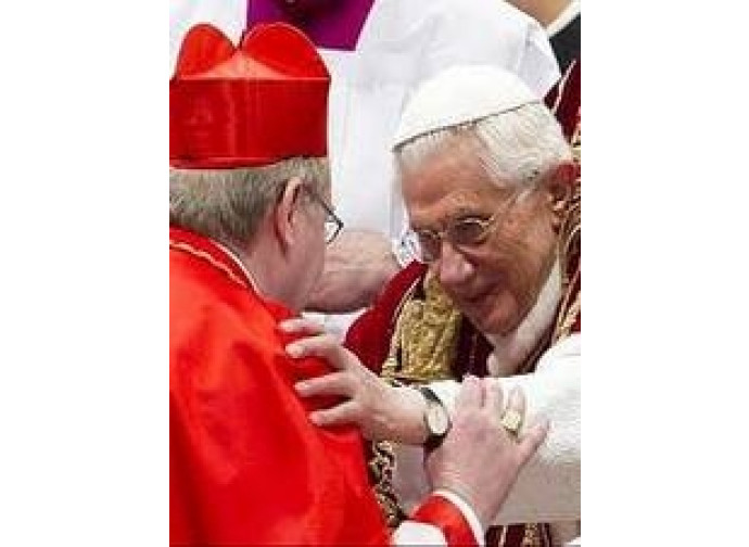 Il Papa riceve un cardinale